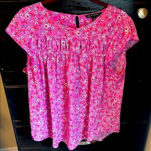 Zac & Rachel Pink Floral Top